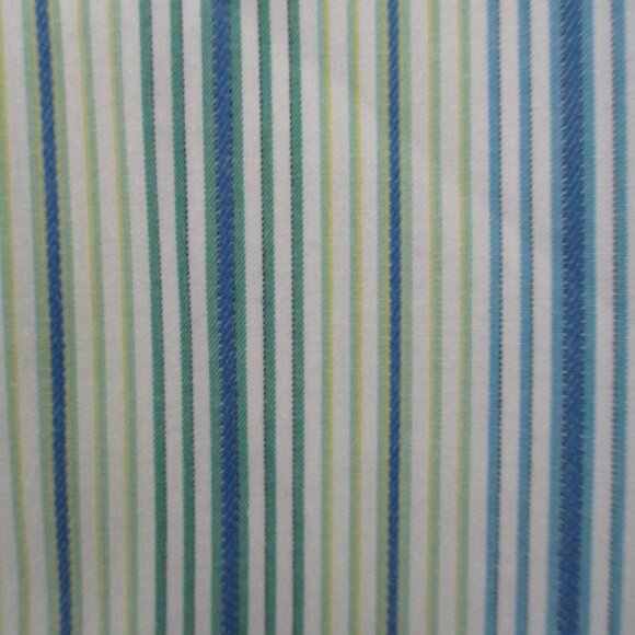 Alan Flusser Mens L/S Blue Yellow Cotton Button Down Dress Shirt -16/34 or Large - Picture 2 of 3